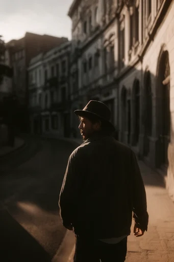 Cinematic Chiaroscuro Realism style reference image — moody atmosphere