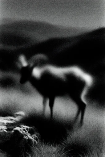 Ethereal Analog Noir style AI image example 3