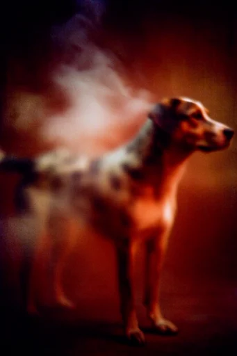 Spectral Pictorialist Noir style reference image — chiaroscuro