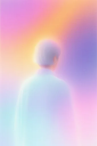 Luminous Grainy Etherealism moodboard — generate AI images in this style