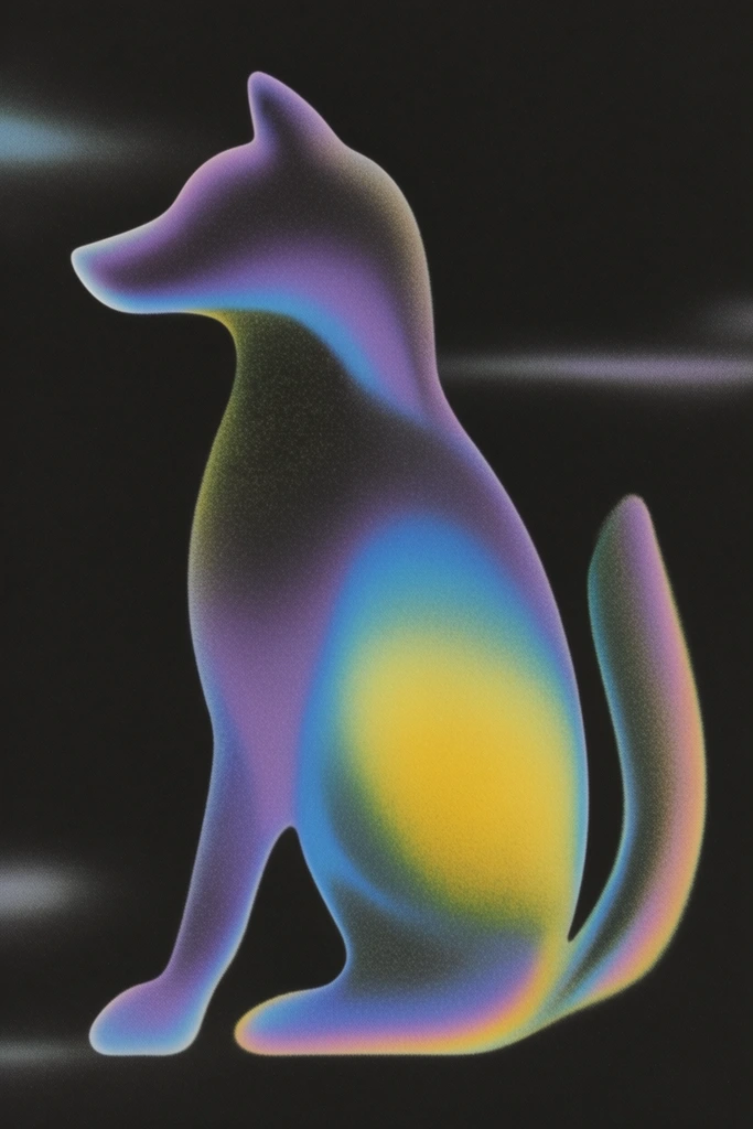 Chromatic Ethereal Grain style AI image example 3