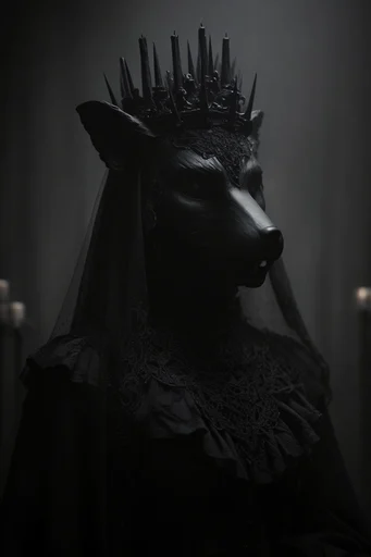 Sovereign Gothic Noir style AI image example 3