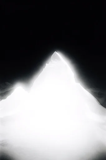 Ethereal Spectral Chiaroscuro style reference image — extreme overexposure