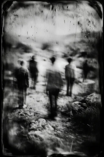 Decayed Spectral Gothic style AI image example 2