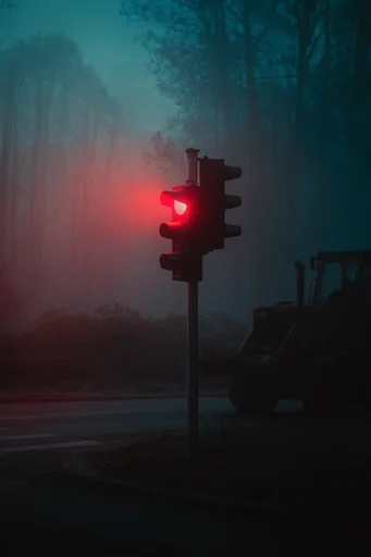 Cinematic Nocturnal Chiaroscuro style reference image — moody cinematic grain