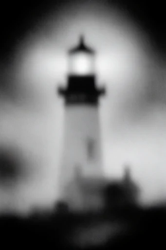 Spectral Pictorial Noir style reference image — ghostly silhouettes