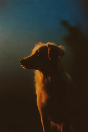Cinematic Tenebrism Noir style reference image — stark silhouette