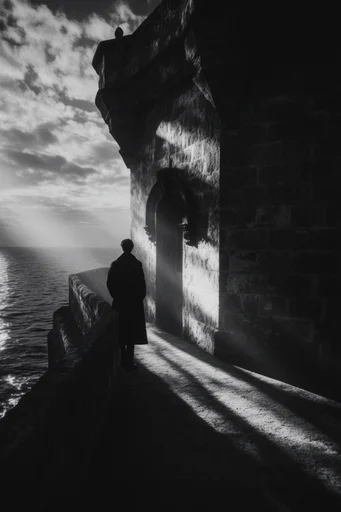 Atmospheric Noir Pictorialism style reference image — atmospheric fog