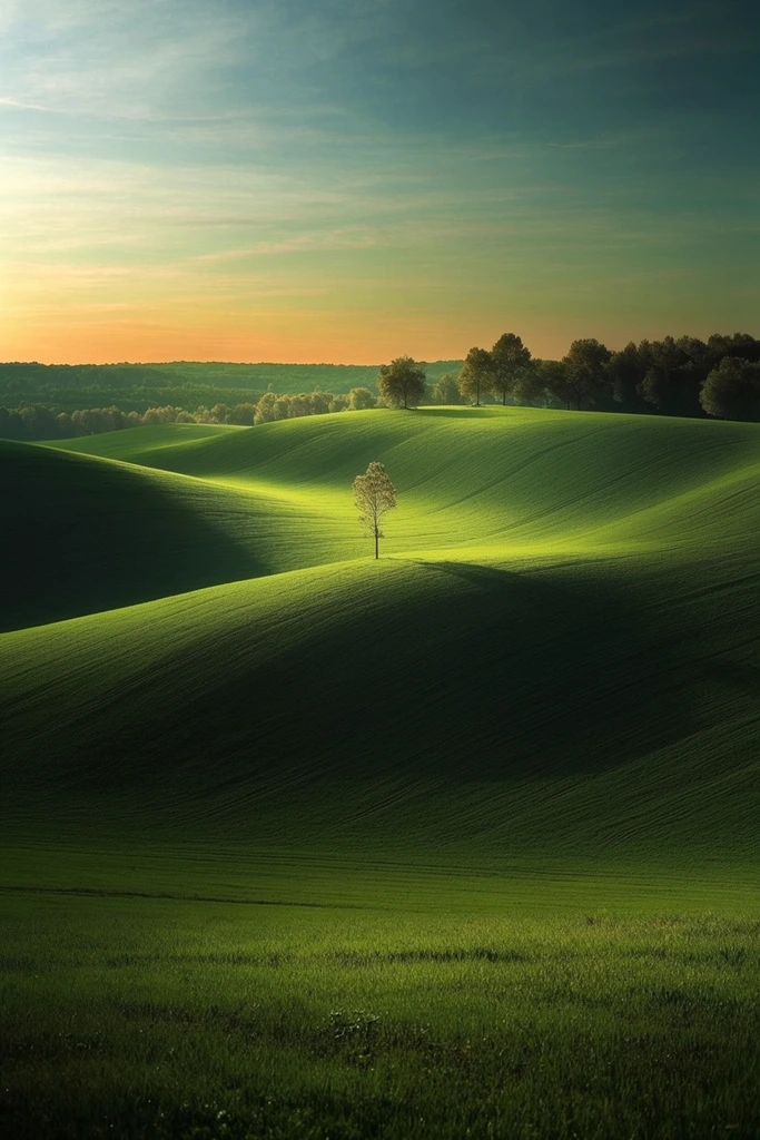 Velvet Verdant Surrealism style AI image example 2