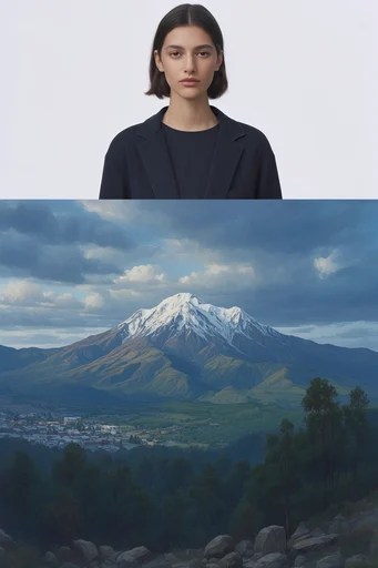 Refined Minimalist Portraiture style reference image — minimalist fashion photography