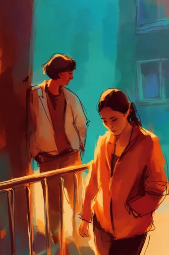 Bold Expressive Illustration style reference image — stylized digital illustration