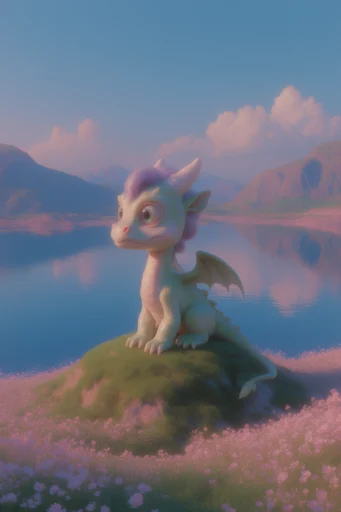 Ethereal Pastel Surrealism style reference image — surrealist landscape