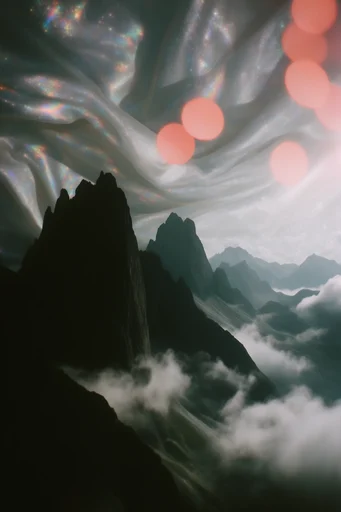 Ethereal Prismatic Nostalgia style reference image — prismatic light leaks