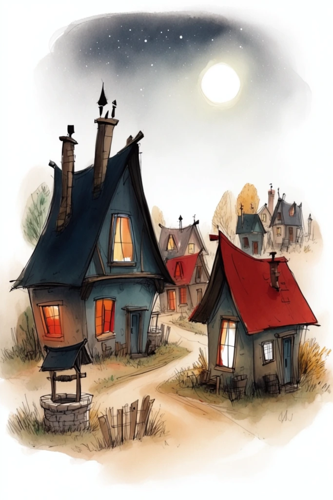 Whimsical Storybook Geometry style AI image example 2