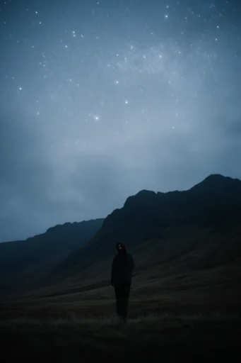 Cinematic Twilight Melancholia style reference image — cinematic twilight