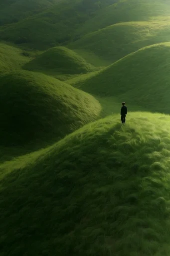 Velvet Verdant Surrealism style AI image example 2