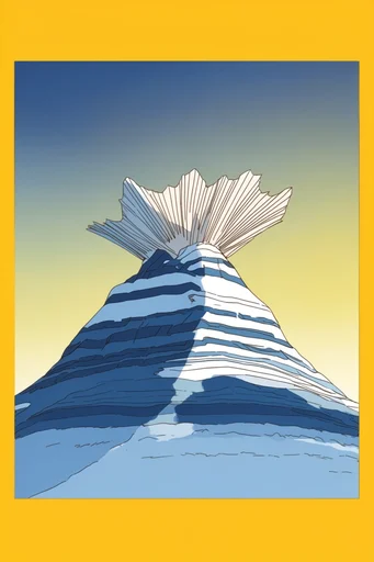 Graphic Minimalist Pop-Anime style reference image — minimalist manga illustration