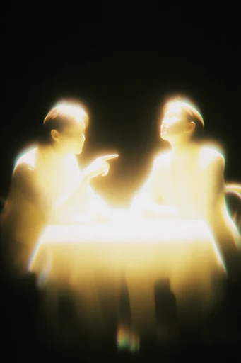 Spectral Neon Luminescence style reference image — spectral aura