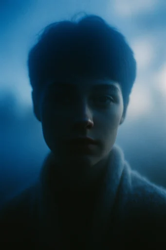 Cinematic Nocturnal Silhouette style reference image — volumetric glow