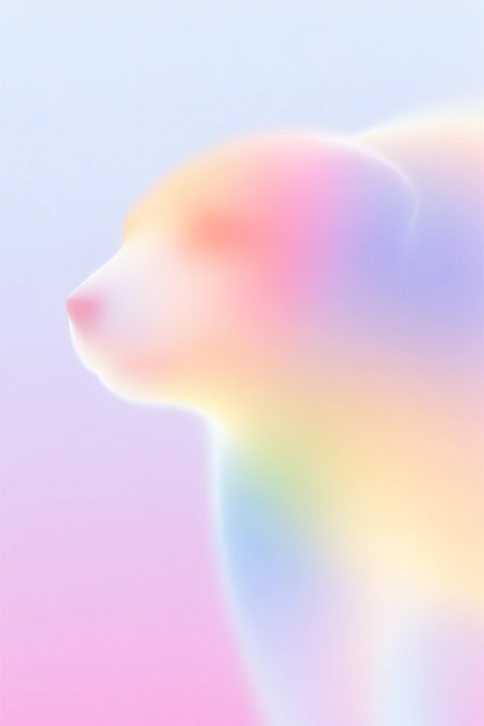 Ethereal Luminescent Gradient style AI image example 3