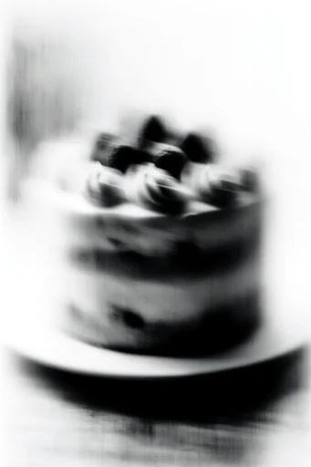 Spectral Minimalist Motion style reference image — charcoal smudge effect