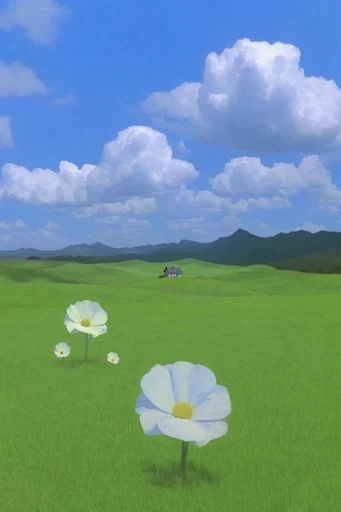 Luminous Liminal Landscapes style reference image — crisp daylight