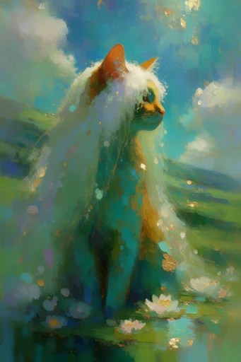 Luminous Sylvan Impressionism style reference image — luminous atmospheric lighting