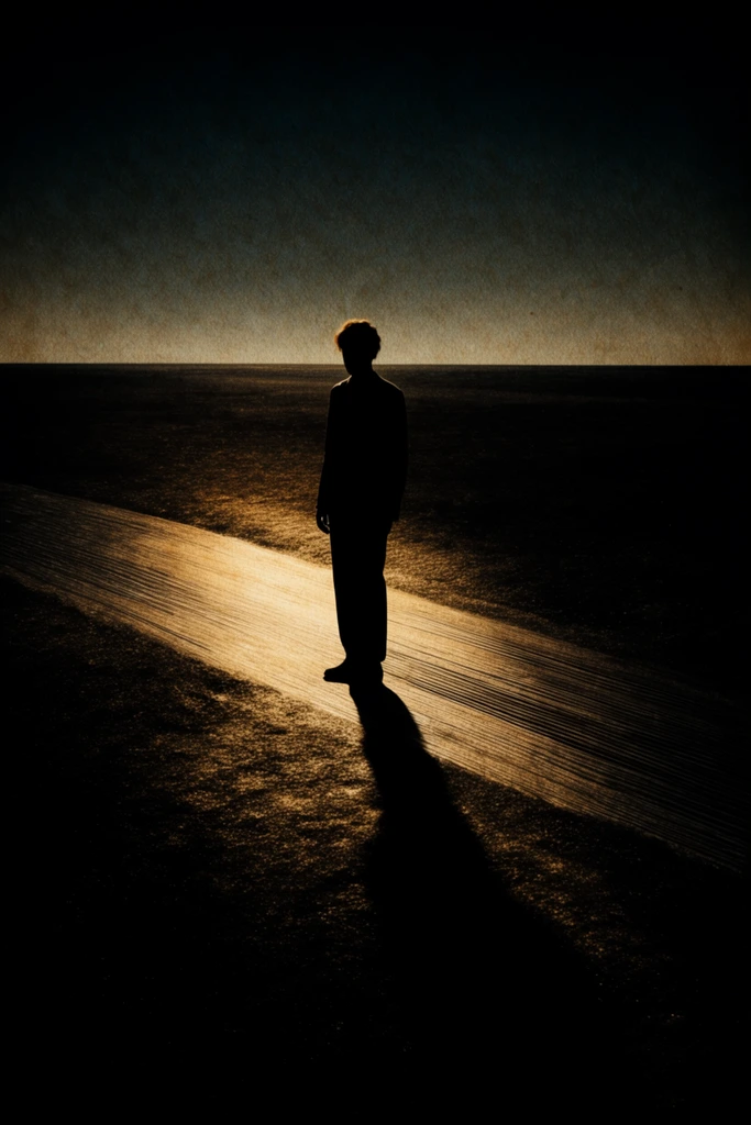 Cinematic Tenebrism Noir style AI image example 2
