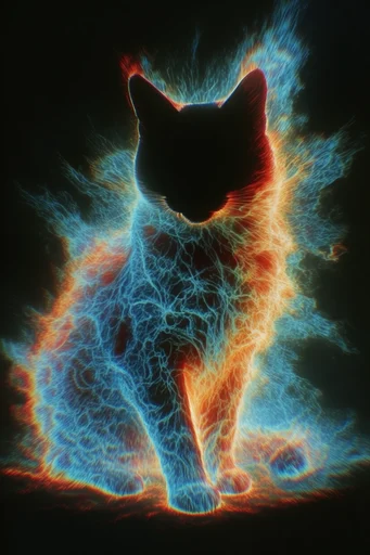 Luminous Astral Void style reference image — ethereal light explosion