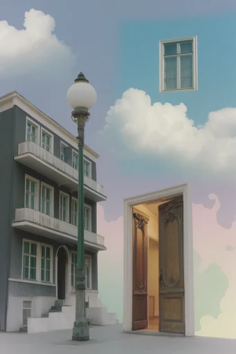 Ethereal Surreal Minimalism style reference image — magical realism