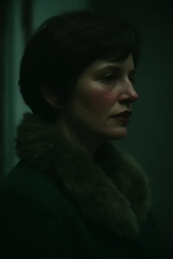 Melancholic Cinematic Noir style reference image — tactile texture
