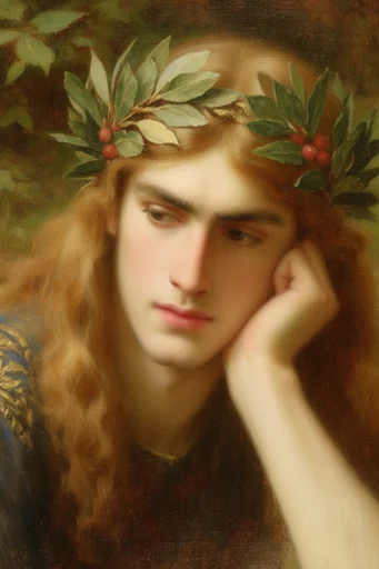Romantic Academic Realism style reference image — classical drapery