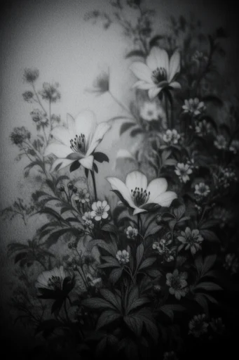 Ethereal Pictorialist Noir style reference image — dreamlike vignette