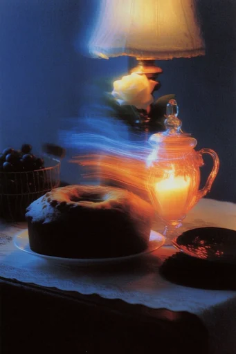 Kinetic Thermal Luminescence style reference image — surreal dreamcore