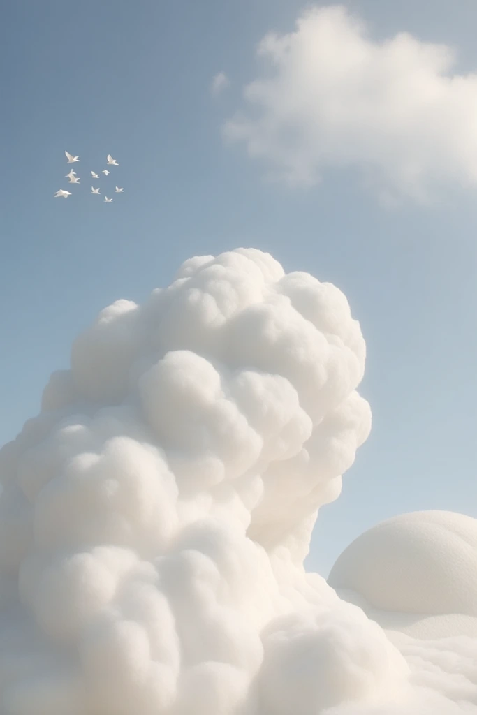Ethereal Cloud Minimalism style AI image example 2
