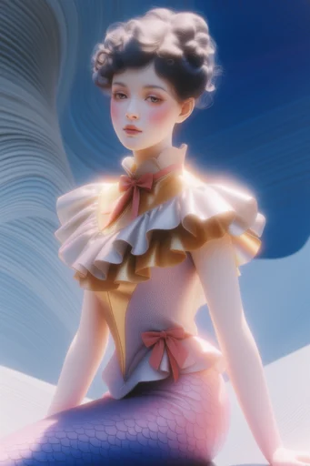 Luminous Porcelain Minimalism style reference image — soft subsurface scattering