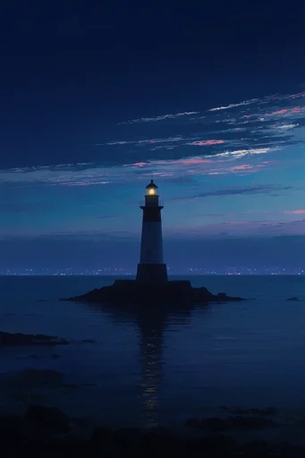 Melancholic Twilight Horizons style reference image — melancholic atmosphere