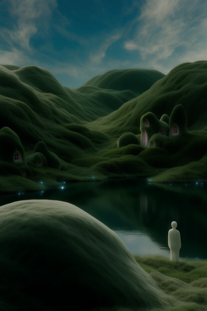 Surreal Abyssal Dreamscape style AI image example 2