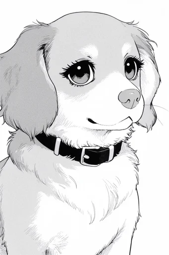 Monochrome Manga Noir style reference image — stippling