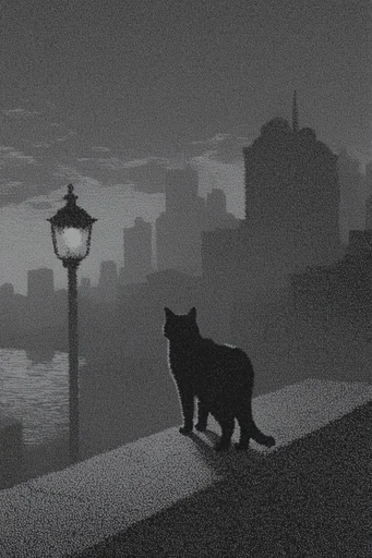 Atmospheric Monochrome Noir style reference image — noire lighting