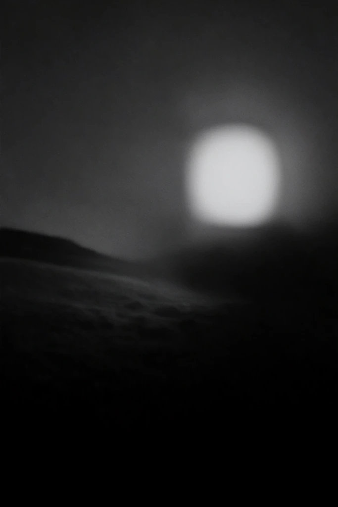 Ethereal Monochrome Noir style AI image example 2