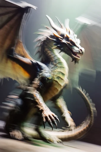 Kinetic Motion Velocity style reference image — shutter drag