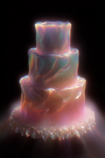 Spectral Analog Glitch style reference image — spectral neon light