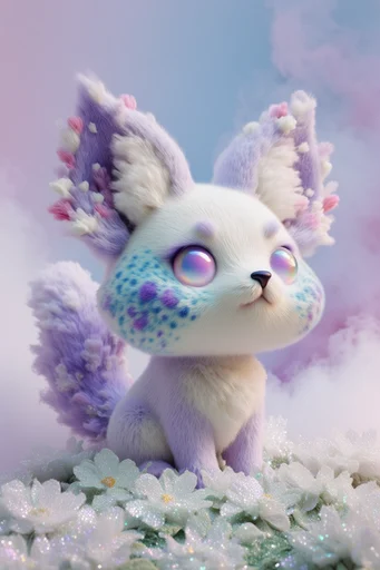 Ethereal Porcelain Surrealism style reference image — shattered porcelain