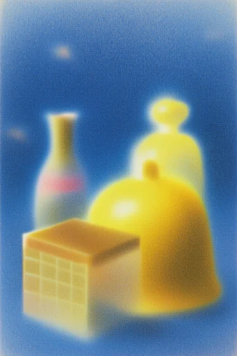 Luminous Grainy Etherealism style reference image — soft focus aura