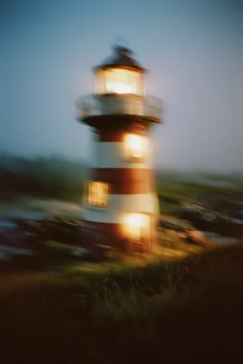 Luminous Analog Liminality style reference image — dreamy haze