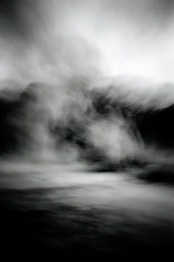 Ethereal Motion Noir style AI image example 2