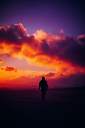 Cinematic Twilight Surrealism style AI image example 2