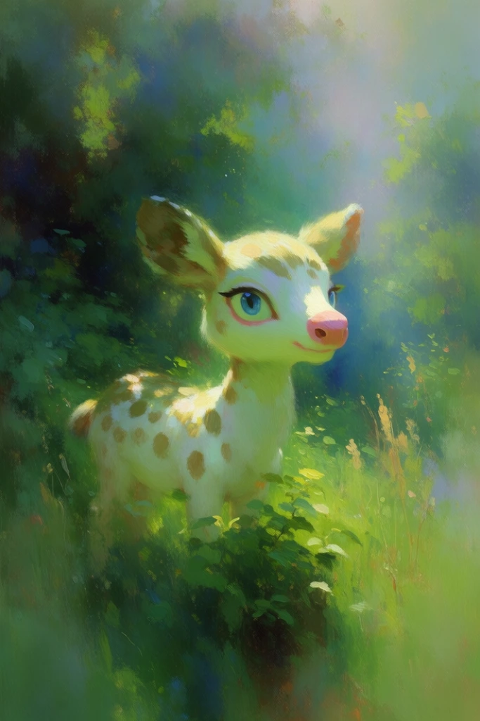 Luminous Impressionist Dreamscape style AI image example 3