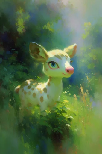 Luminous Impressionist Dreamscape style AI image example 3